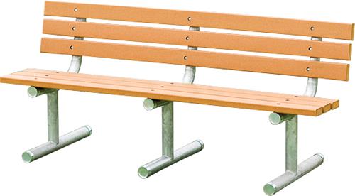 Porter Recycled Plastic Plank 6' Bench