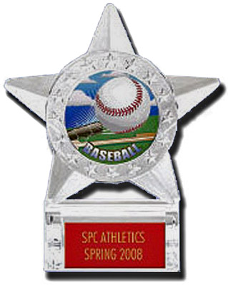 Hasty Awards STAR ICE Baseball Trophies STR-ICE. Engraving is available on this item.