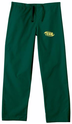 Arkansas Tech University Hunter Scrub Pants. Embroidery is available on this item.