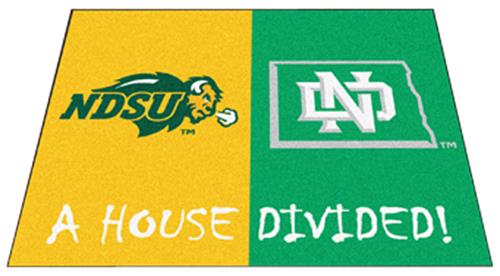 FanMats North Dakota/NDSU House Divided Mat