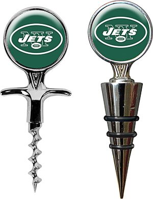 NFL New York Jets Cork Screw & Bottle Topper