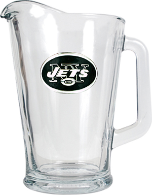 NFL New York Jets 1/2 Gallon Glass Pitcher