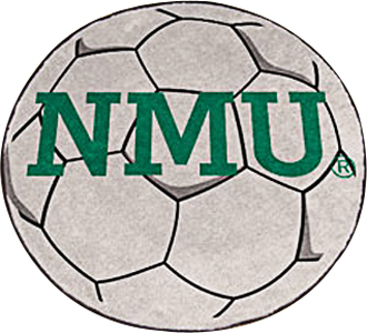 Fan Mats Northern Michigan Univ. Soccer Ball Mat