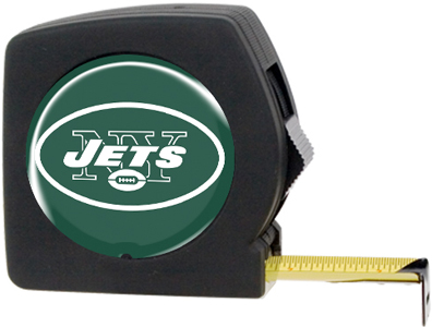 NFL New York Jets 25' Tape Measure with Logo