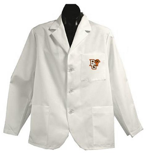 Bowling Green State Univ White Short Labcoats
