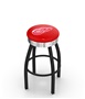 Detroit Red Wings NHL Ribbed Ring Bar Stool