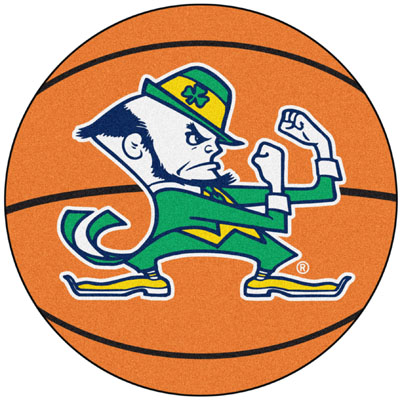 Fan Mats Notre Dame Fighting Irish Basketball Mat