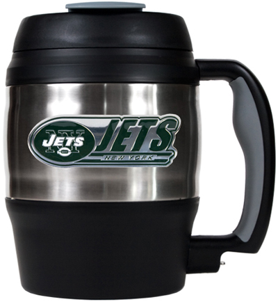 NFL New York Jets 52oz Macho Travel Mug