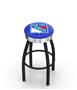 New York Rangers NHL Ribbed Ring Bar Stool