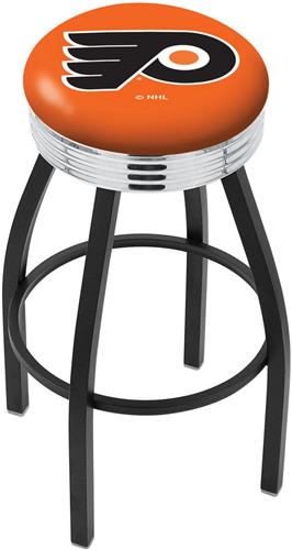 Philadelphia Flyers Orn NHL Ribbed Ring Bar Stool. Free shipping.  Some exclusions apply.