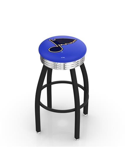 St Louis Blues NHL Ribbed Ring Bar Stool. Free shipping.  Some exclusions apply.