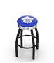 Toronto Maple Leafs NHL Ribbed Ring Bar Stool