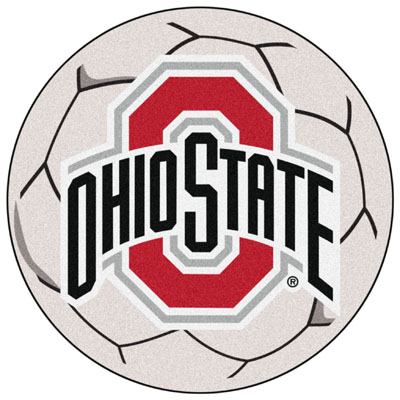 Fan Mats Ohio State University Soccer Ball Mat