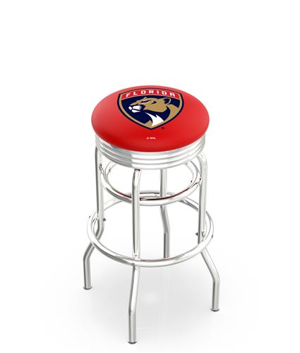 Florida Panthers NHL Ribbed Double-Ring Bar Stool. Free shipping.  Some exclusions apply.