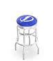 Tampa Bay Lightning NHL Rib Double-Ring Bar Stool