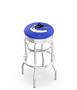 Vancouver Canucks NHL Ribbed Double-Ring Bar Stool