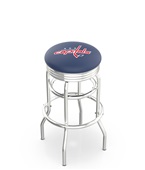 Washington Capitals NHL Rib Double-Ring Bar Stool