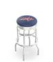 Washington Capitals NHL Rib Double-Ring Bar Stool