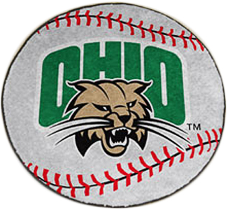 Fan Mats Ohio University Baseball Mat