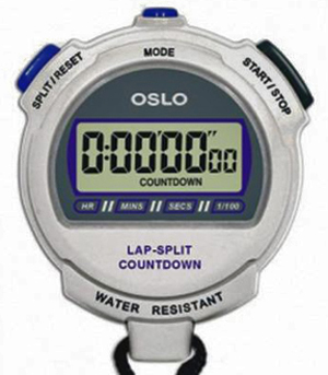Gill Athletics Robic Silver 2.0 Stopwatch