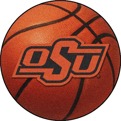 Fan Mats NCAA Oklahoma State Basketball Mat