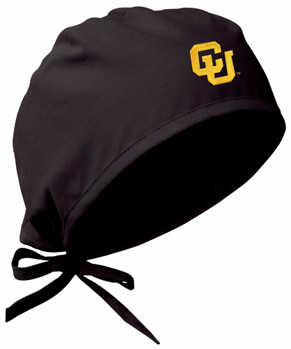University of Colorado Black Surgical Caps