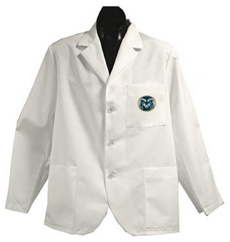 Colorado State University White Short Labcoats