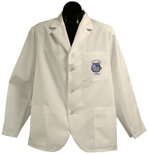 Concordia Univ-Seward White Short Labcoats