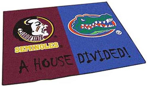 Fan Mats Seminoles/Florida House Divided Mat