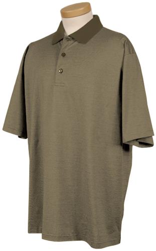 TRI MOUNTAIN Fremont Micro Striped Golf Shirt