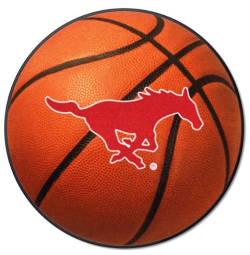 Fan Mats SMU Mustangs Basketball Mat 27"