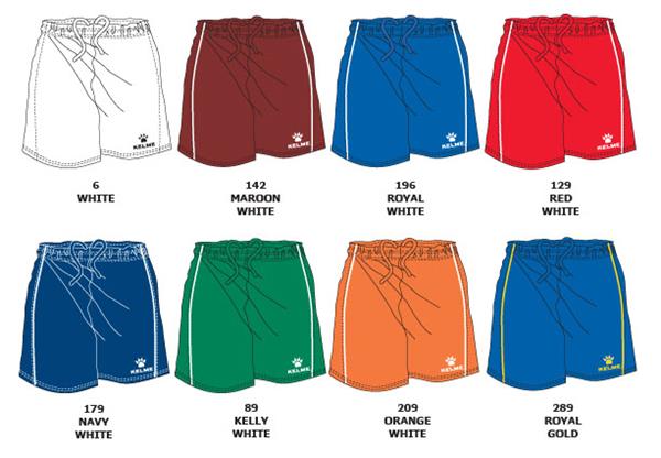 kelme soccer shorts