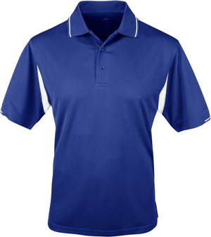 TRI MOUNTAIN Action Waffle Knit Golf Shirt