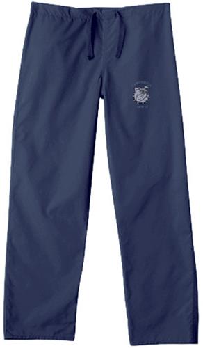 Concordia Univ-Seward Navy Classic Scrub Pant. Embroidery is available on this item.