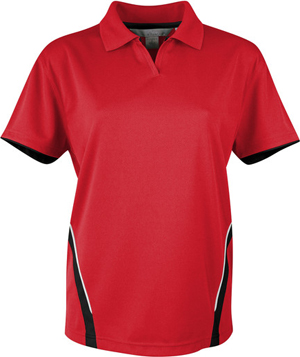 TRI MOUNTAIN Glide Women's Mesh Golf Shirt. Printing is available for this item.
