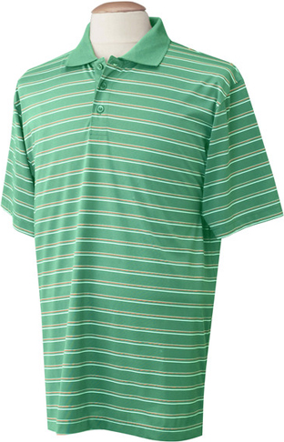TRI MOUNTAIN Collegian Yarn-Dyed Golf Shirt