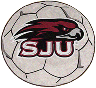 Fan Mats St. Joseph's University Soccer Ball Mat