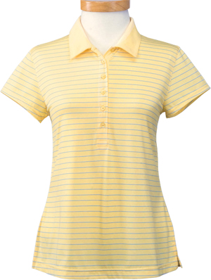TRI MOUNTAIN Outline Women's Yarn-Dyed Golf Shirt