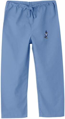 Creighton University Kid's Sky Scrub Pant. Embroidery is available on this item.