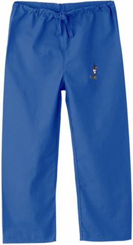 Creighton University Kid's Royal Scrub Pant. Embroidery is available on this item.