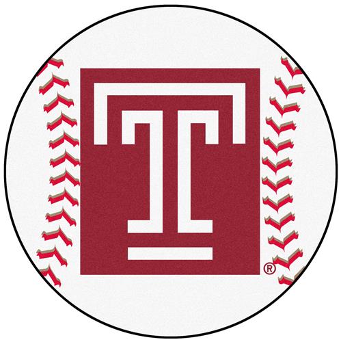 Fan Mats Temple University Baseball Mat