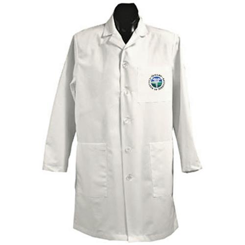 East Tennessee State Univ White Long Labcoats