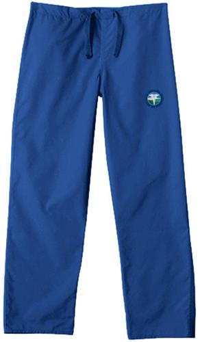 East Tennessee State Univ Royal Scrub Pants. Embroidery is available on this item.