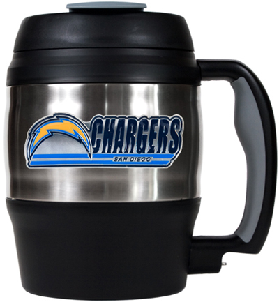 NFL San Diego Chargers 52oz Macho Travel Mug