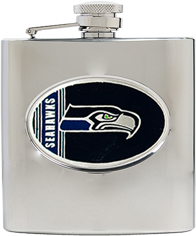 NFL Seattle Seahawks 6oz Stainless Steel Flask