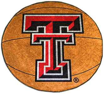 Fan Mats Texas Tech University Basketball Mat