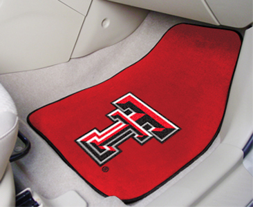 Fan Mats Texas Tech Univ Carpet Car Mats (set)