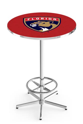 Florida Panthers NHL Chrome Pub Table. Free shipping.  Some exclusions apply.