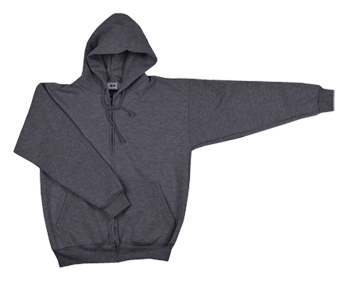 A4 Adult 9.5 oz. Fleece Zippered Hooded Jacket CO