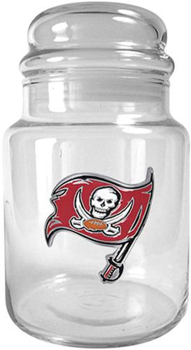 NFL Tampa Bay Buccaneers Glass Candy Jar